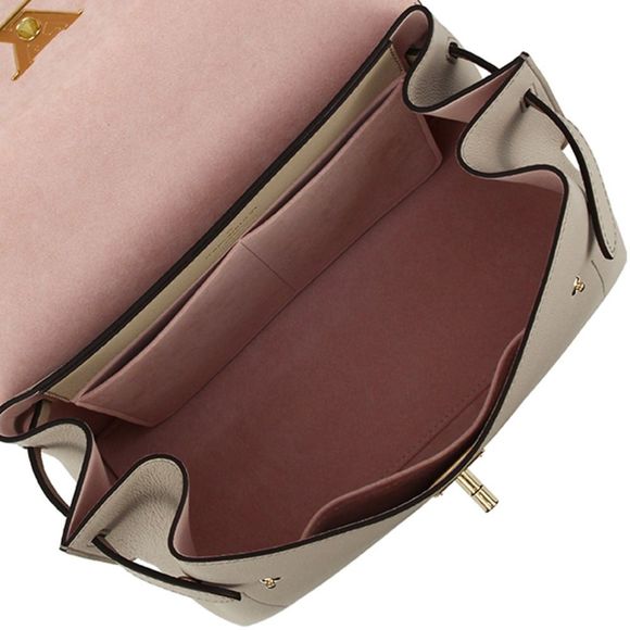 Louis Vuitton Lock Me Ever Shoulder Bag Beige - Picture 6 of 6